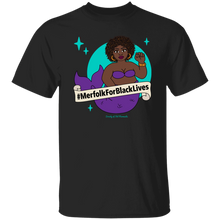 #MerfolkForBlackLives Mermaid Basic Unisex Tee