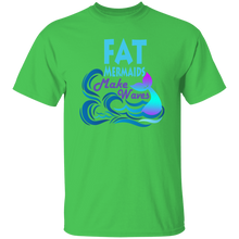 Fat Mermaids Make Waves Basic Unisex Tee