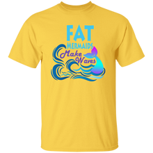 Fat Mermaids Make Waves Basic Unisex Tee