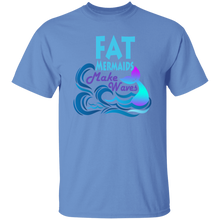 Fat Mermaids Make Waves Basic Unisex Tee