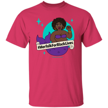 #MerfolkForBlackLives Mermaid Basic Unisex Tee