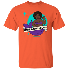 #MerfolkForBlackLives Mermaid Basic Unisex Tee