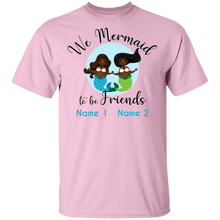 Personalized Black Mermaids Mermaid to be Basic Unisex T-Shirt