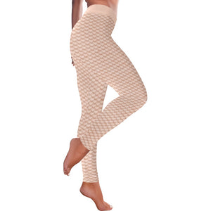 Shade 2 Nude Illusion Blended Waist Scale Leggings