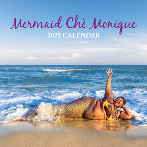 Mermaid Chè Monique 2025 Wall Calendar