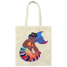 Mermaid Chè Monique Canvas Tote Bag