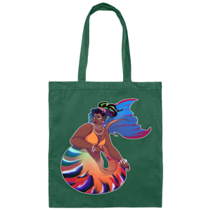 Mermaid Chè Monique Canvas Tote Bag