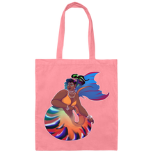 Mermaid Chè Monique Canvas Tote Bag