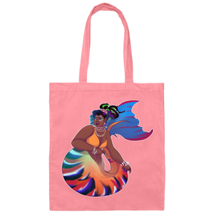 Mermaid Chè Monique Canvas Tote Bag