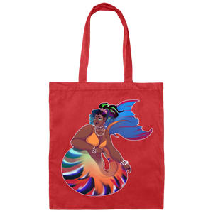 Mermaid Chè Monique Canvas Tote Bag