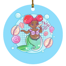 Ari Under the SeaCircle Ornament