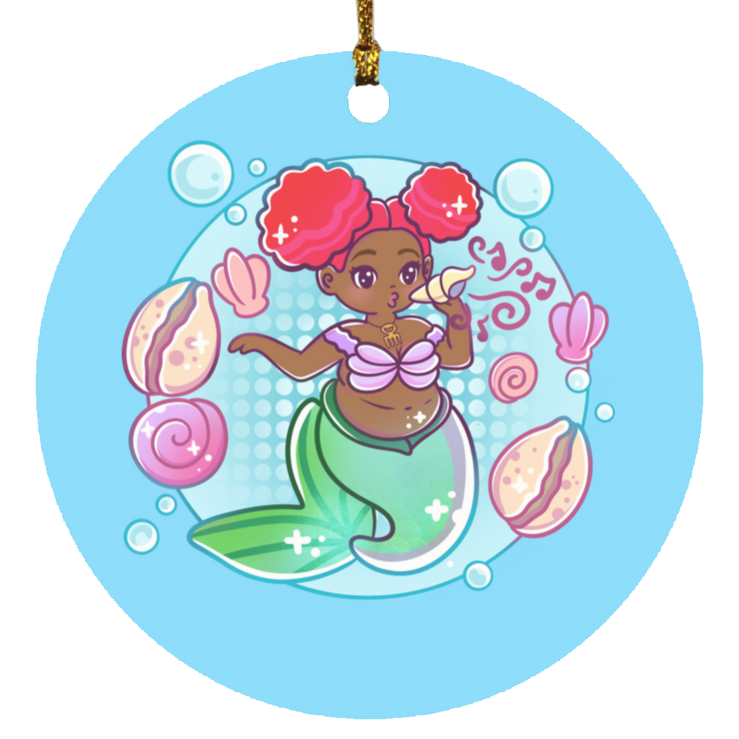 Ari Under the SeaCircle Ornament