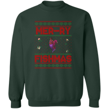 Mermaid Ugly Christmas Sweater Unisex Crewneck  Sweatshirt