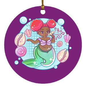 Ari Under the SeaCircle Ornament