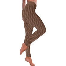 Shade 6 Nude Illusion Blended Waist Mermaid Scale Leggings