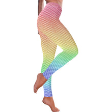 Pastel Rainbow Scale Leggings