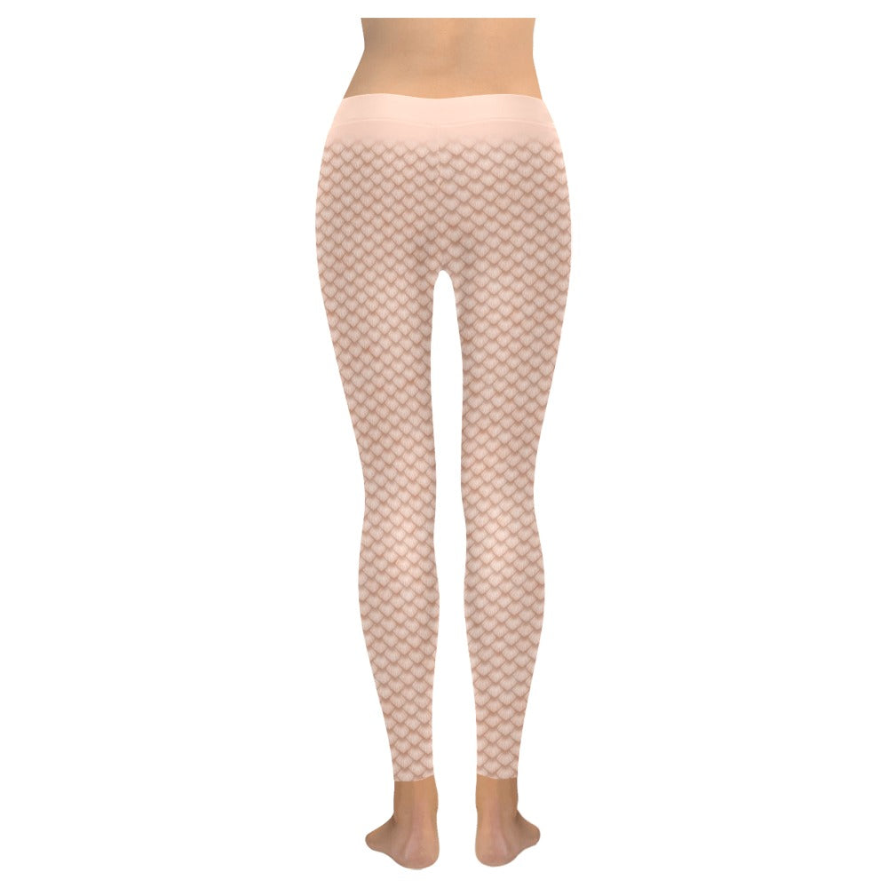 Shade 2 Nude Illusion Blended Waist Scale Leggings – Society Of Fat Mermaids