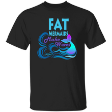 Fat Mermaids Make Waves Basic Unisex T-Shirt