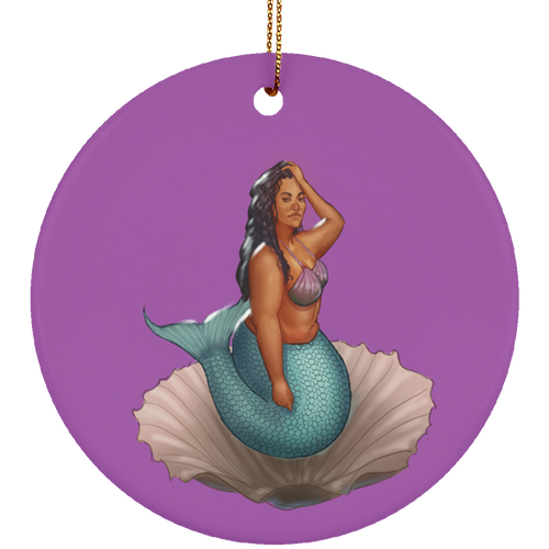 Serena Round Ornament