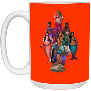 Squad Society of Fat Mermaids 15 oz.Mug