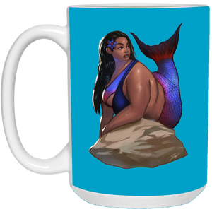 LuLu Society of Fat Mermaids 15 oz.Mug