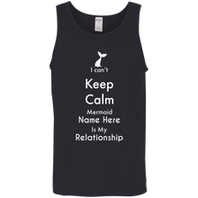 Personalized I Can't Keep Calm  Mermaid Unisex Tank