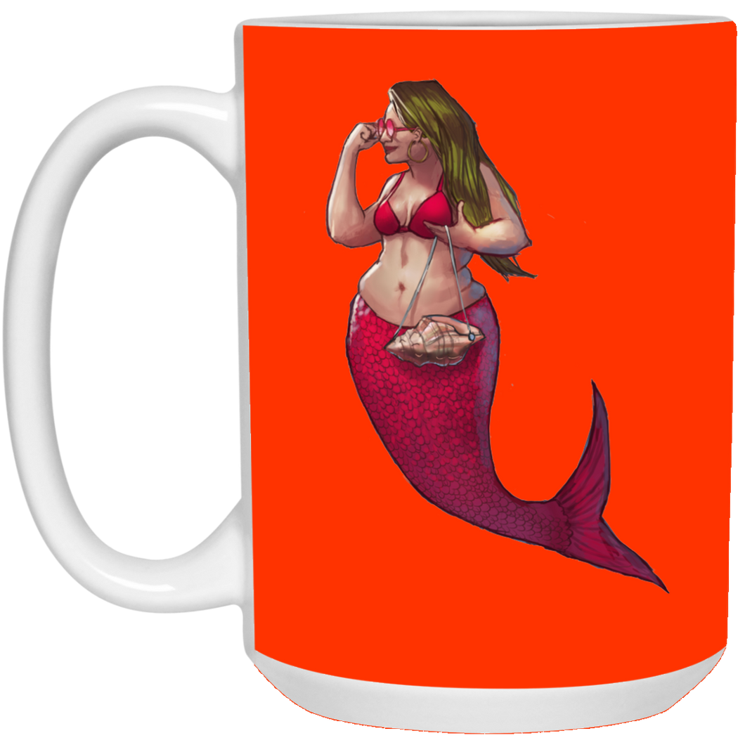 Glory Society of Fat Mermaids 15 oz.Mug