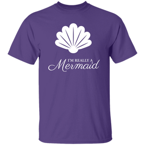 Really a Mermaid Basic Unisex T-Shirt