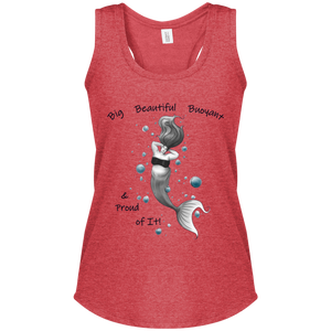 Big Beautiful and Buoyant Women's Fit Racerback Tank