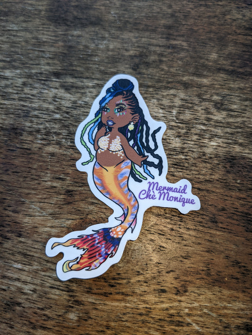 Mermaid Chè Monique Mermie Sticker