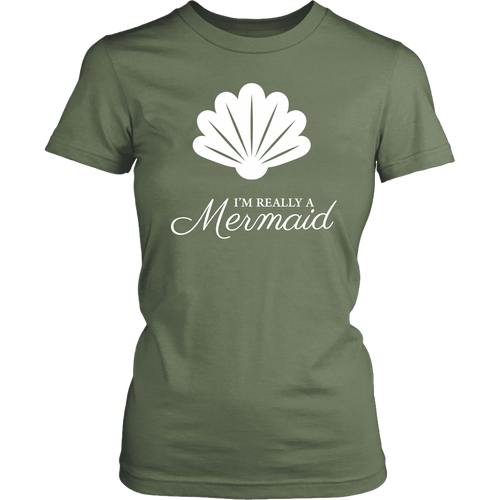 Really a Mermaid Women's Soft Tee
