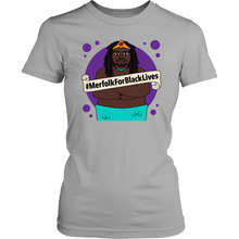 #MerfolkForBlackLives Merman Women's Fit Soft Tee