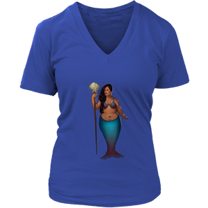 Selena Women's Premium V Neck