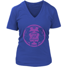 SOFM Signature Purple Premium Women's V-Neck