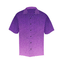 Signature Logo Purple Men's fit Hawaiian Shirt