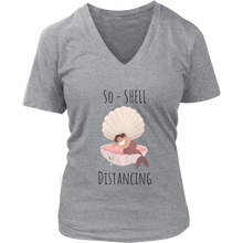 So-Shell Distancing Cell Women's Fit Premium V-neck