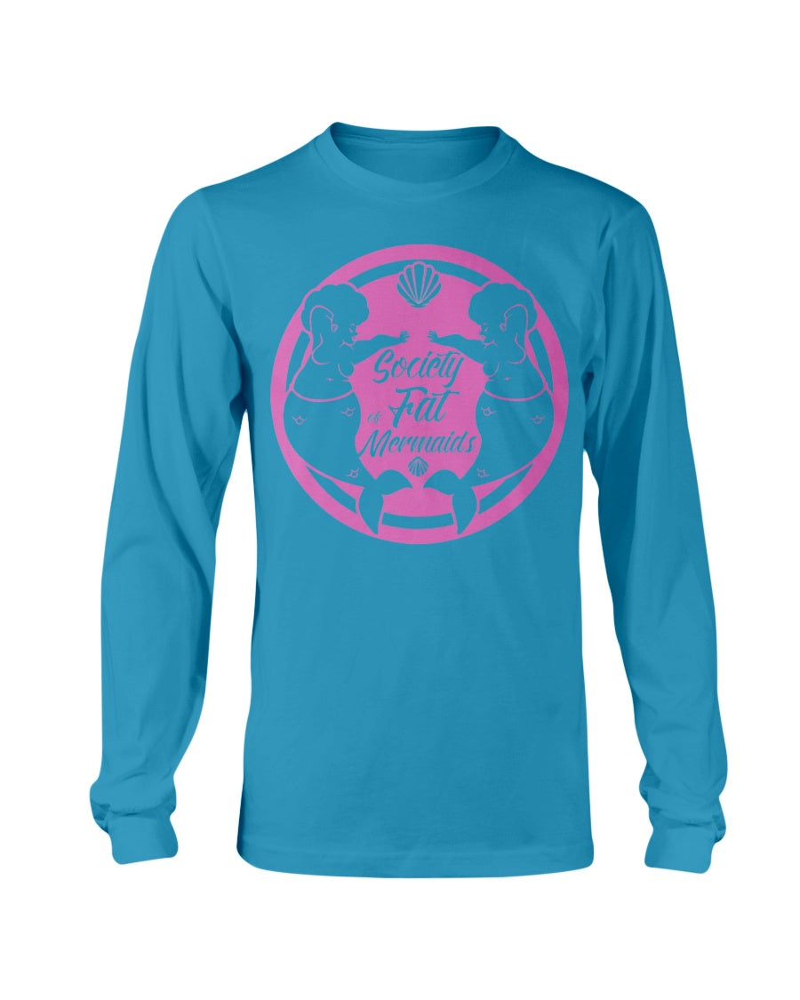 SOFM Signature Pink Logo Long Sleeve T-Shirt