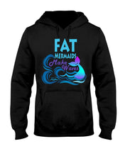 Fat Mermaids Make Waves Hoodie