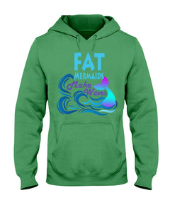 Fat Mermaids Make Waves Hoodie