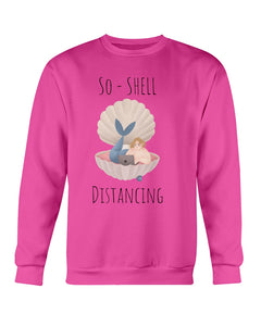 So-Shell Distancing Caffeinated Crew neck Sweatshirt