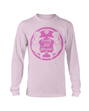 SOFM Signature Pink Logo Long Sleeve T-Shirt