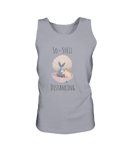 So-Shell Distancing Caffeinated Unisex Tank