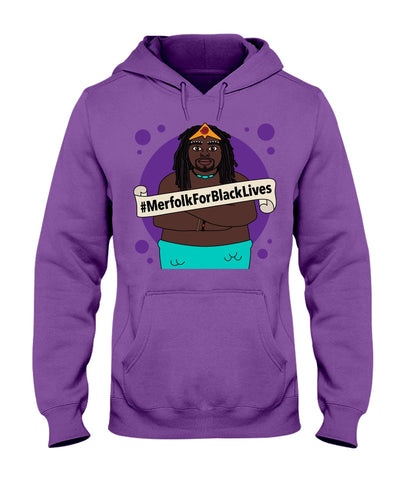 #MerfolkForBlackLives Merman Hoodie