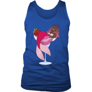 Strawberry Mer-garita Unisex Tank